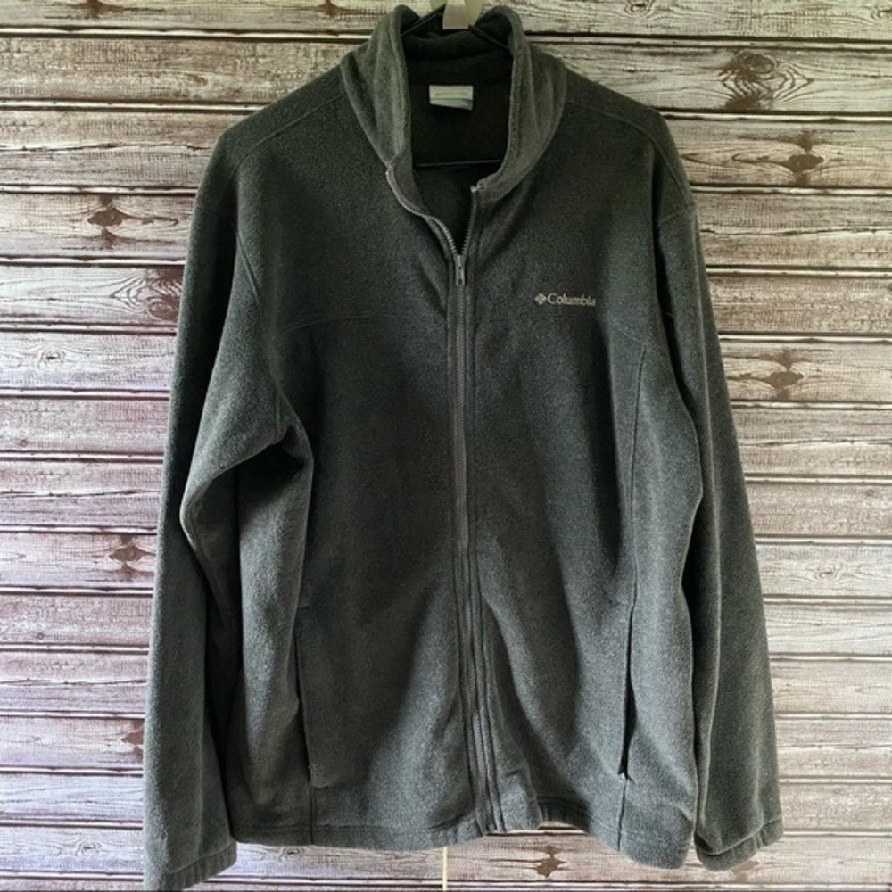 Columbia Men's Full-Zip Fleece Jacket‎ Size XXL